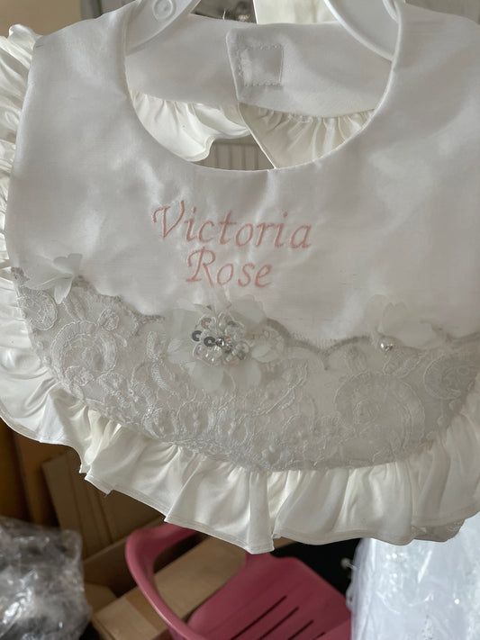 Christening Bibs